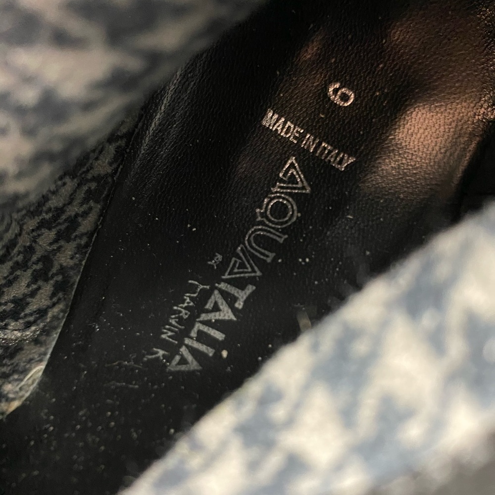 Aquatalia Gray Zipper Ankle Boots, 9 - Picture 4 of 8